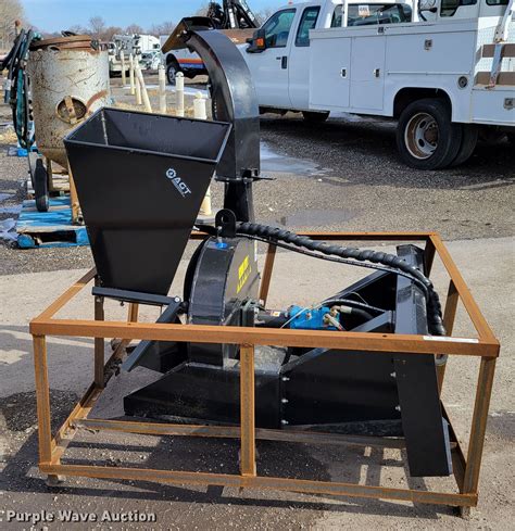 skid steer wood shredder|rotary mower for skid steer.